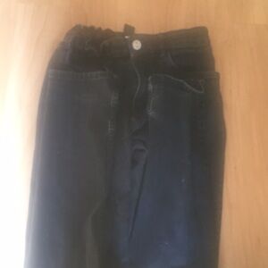 Women's Black Straight Leg Jeans